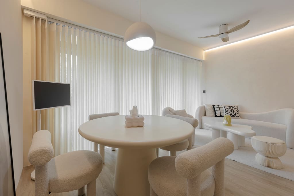Executive condo renovation at Bellewaters by MET Interior, a minimal luxe EC interior in Sengkang